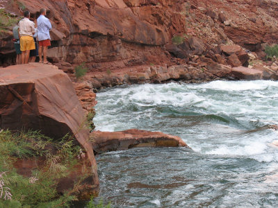 Scouting House Rock Rapid