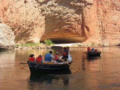 Approaching Redwall Cavern