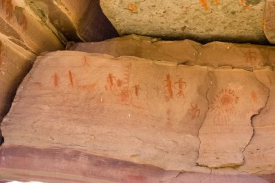 Pictographs, Whitmore Wash