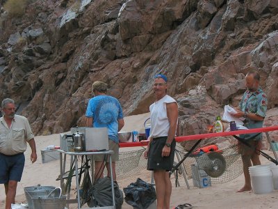Camp, Gneiss Canyon (GZ)