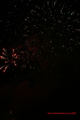 Milltown Fireworks 2006