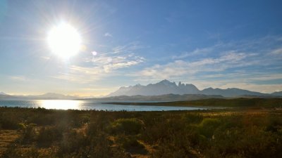 Vistas de Las Torres del Paine, Chile