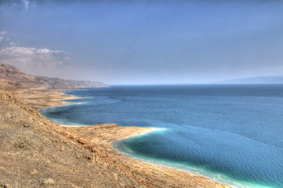 Judea Desert and The Dead Sea (HDR)