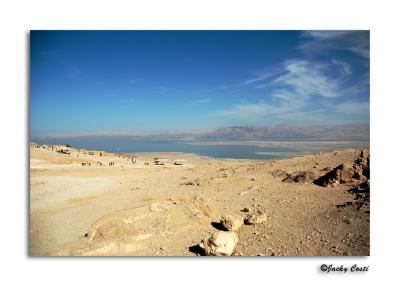 View of Masada & the Dead Sea