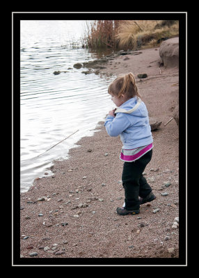 Norah and her rocks