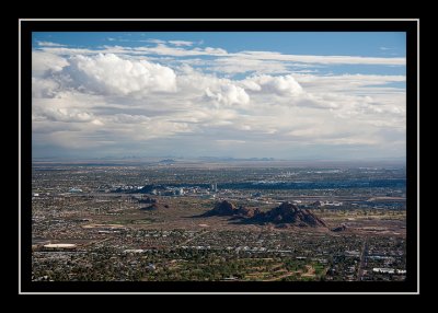 View from Camelback summit