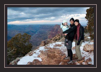 The family at Desert View