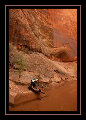 Coyote Gulch Confluence with Harris Wash