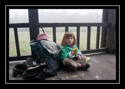 Norah at the fire tower