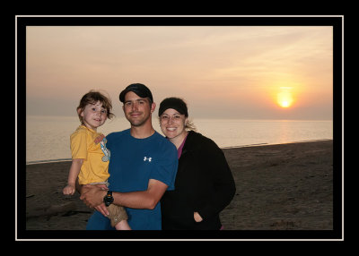 The family at Herring Cove
