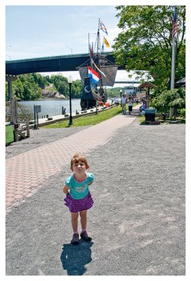 At the Kingston waterfront