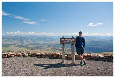 Steve on the summit