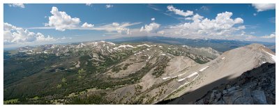 Electric Peak summit view