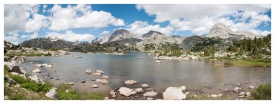 Island Lake panoramic