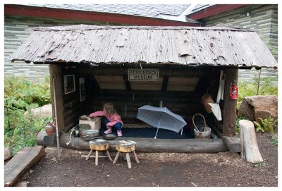 Every lean to should have a Hello Kitty umbrella