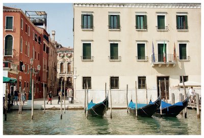 Blue boats