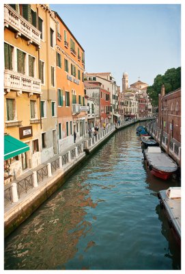 Side canal by our hotel