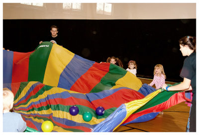 Parachute games