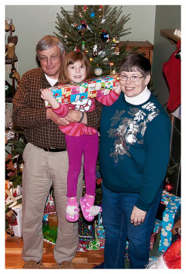 Norah with Grandma and Grandpa