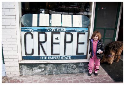 Crepes in Lake Placid