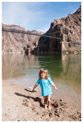 Norah and the Grand Canyon she dug