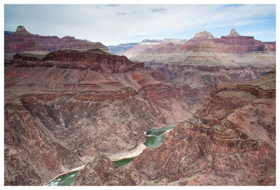 The Colorado River from Plateau Point