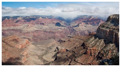 Plateau Point and Indian Garden from the rim