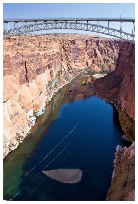 View from Glen Canyon Dam