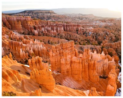 The hoodoos come alive at sunrise
