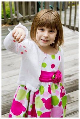 Collecting slugs in a fancy dress. Totally Norah.