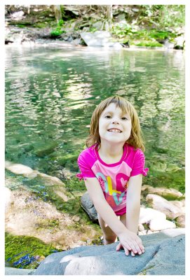 Norah at Blue Hole