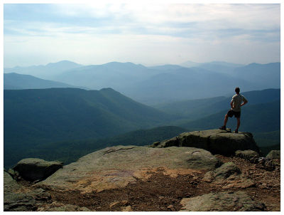 Steve on Mt. Lincoln