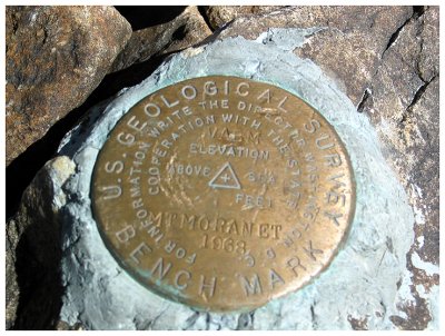 Mt. Moran USGS Marker