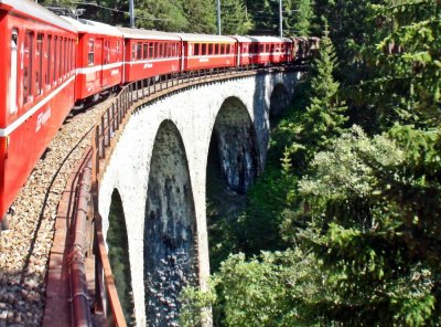 ...über berühmte Viadukte...