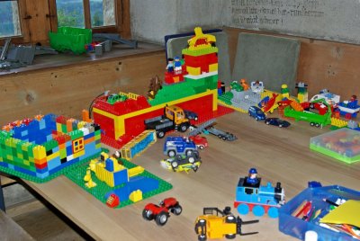 schon gibts eine Lego-Burg...