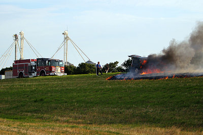 Car / grass fire  06-17-2012