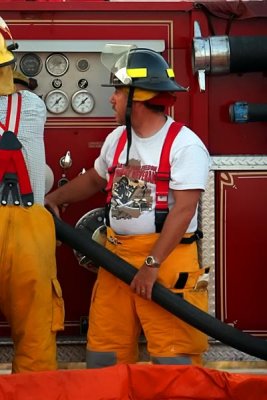 Fire training 07/20/06