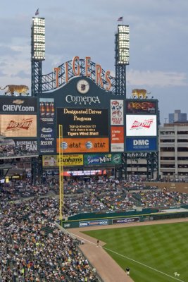 Comerica Park Scoreboard II