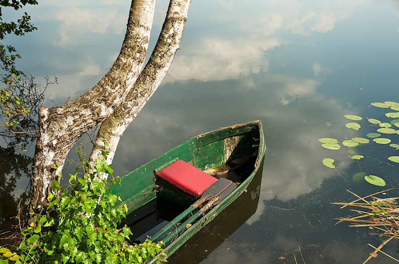 A Green Boat