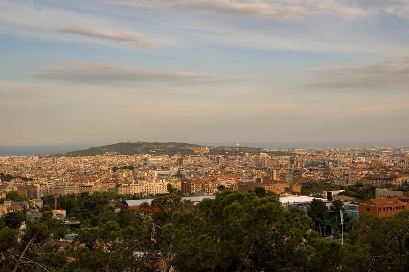 Panorama From Mount Tibidabo