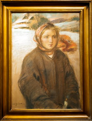 Portrait Of A Hutsul Girl