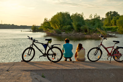 Getting Relaxed At The River