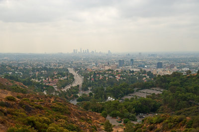 Cloudy Morning Over Los Angeles