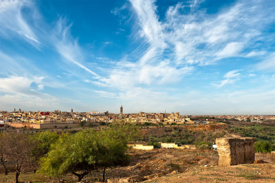 Panorama Of Meknes