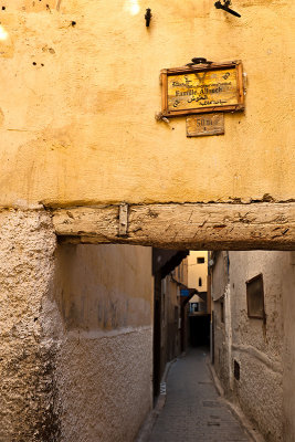 Street In Medina Of Fes
