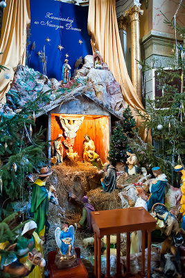Christmas Crib At St. John The Baptist Church