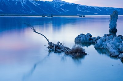 Mono Lake At Dusk