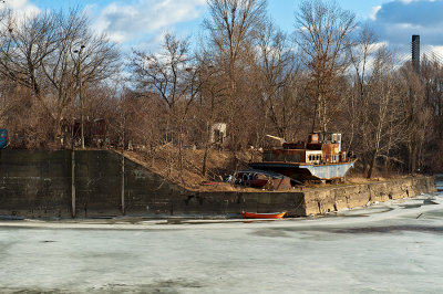 An Old Rusty Boat