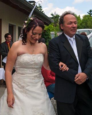 The Bride With Her Father