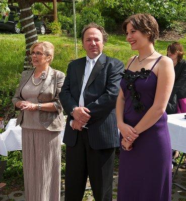 Bride's Parents And Sister